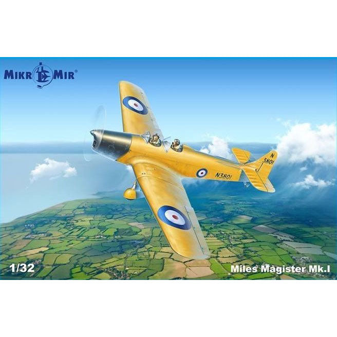 Mikro Mir MM32-002 Miles M.14 Magister Scale 1:32 Plastic Model Aircraft Kit