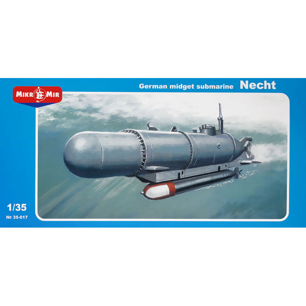 Mikro Mir MM35-017 Necht german subm Scale 1:35 Plastic Model Submarine Kit