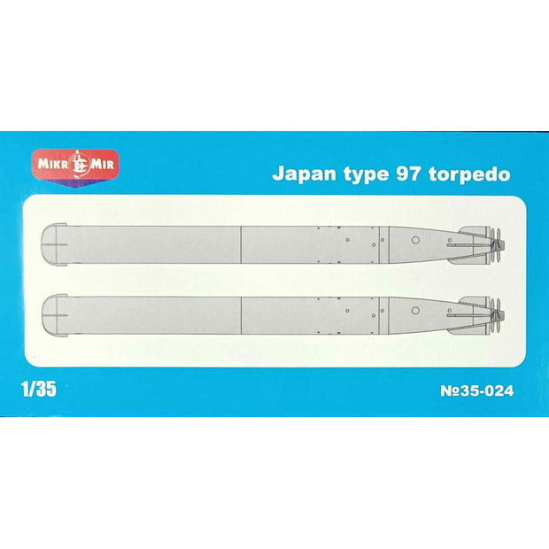 Mikro Mir MM35-024 Japan Type 97 torpedo Scale 1:35 Plastic Model Torpedo Kit