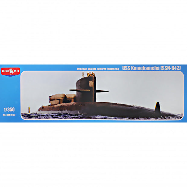 Mikro Mir MM350-029 American Nuclear-powered Submarine USS Kamehameha (SSBN-642) Scale 1:350