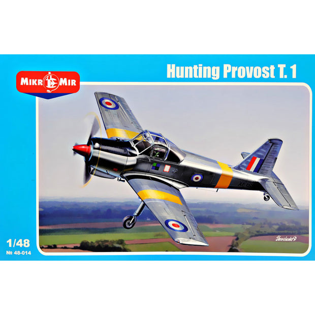 Mikro Mir MM48-014 Hunting Provost T1 Scale 1:48 Plastic Model Aircraft Kit