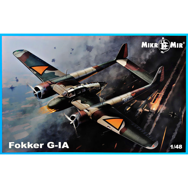 Mikro Mir MM48-016 Fokker G.IA Scale 1:48 Plastic Model Aircraft Kit