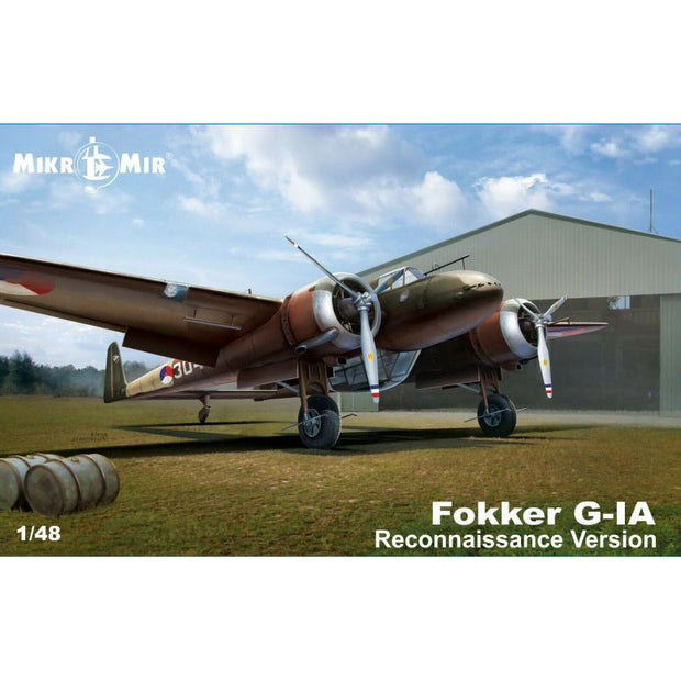Mikro Mir MM48-018 Fokker G.IA (reconnaissance version) Scale 1:48 Plastic Model Aircraft Kit