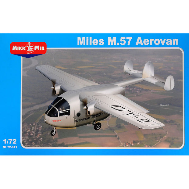 Mikro Mir MM72-011 Miles M.57 Aerovan Scale 1:72 Plastic Model Aircraft Kit