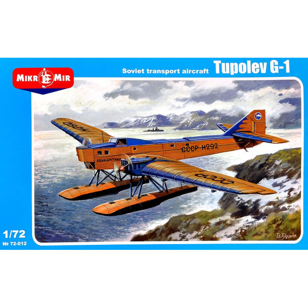 Mikro Mir MM72-012 Tupolev G-1 Scale 1:72 Plastic Model Aircraft Kit