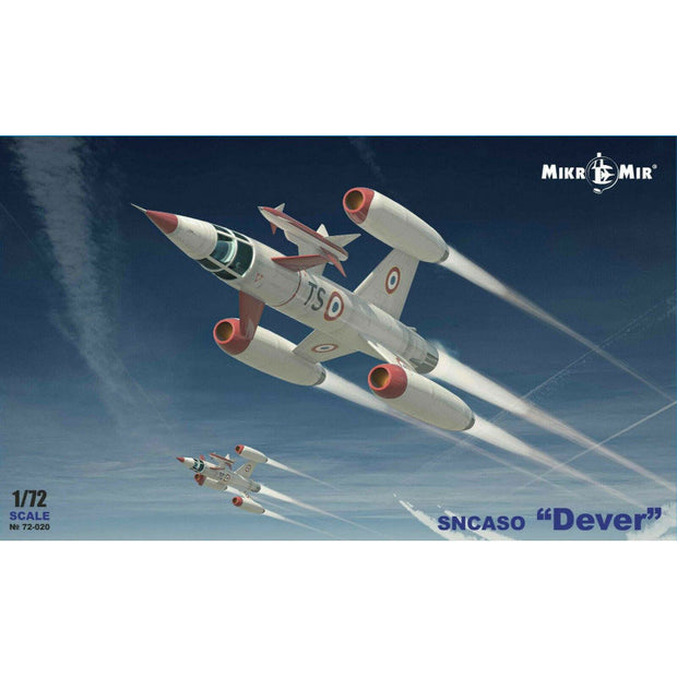 Mikro Mir MM72-020 SNCASO Dever - VTOL interceptor Scale 1:72 Plastic Model Aircraft Kit