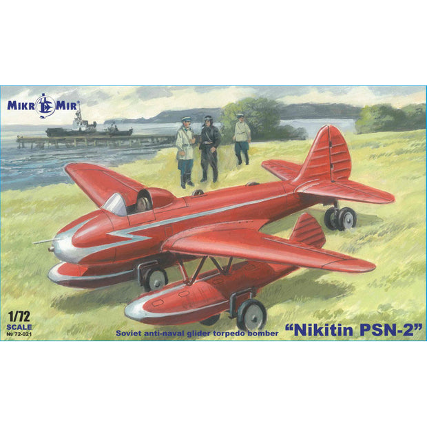 Mikro Mir MM72-021 Nikitin PSN-2 - Soviet anti-naval glider torpedo bomber Scale 1:72