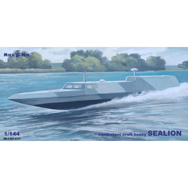 Mikro Mir MM144-031 SEALION Combatant Craft Heavy Scale 1:144 Plastic Model Landing craft Kit