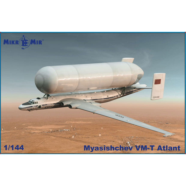 Mikro Mir MM144-035 Myasishchev VM-T Atlant Scale 1:144 Plastic Model Aircraft Kit