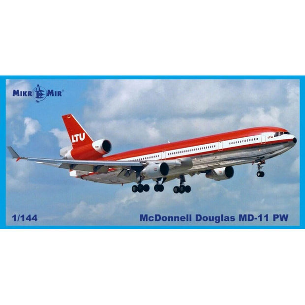 Mikro Mir MM144-036 McDonnell Douglas MD-11 PW Scale 1:144 Plastic Model Aircraft Kit