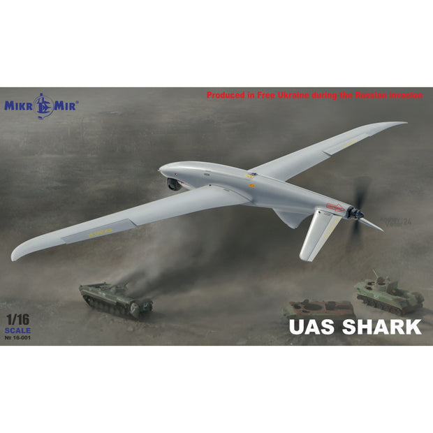 Mikro Mir MM16-001 SHARK Ukrainian unmanned aerial vehicle Scale 1:16 Plastic Model Unmanned aerrial vehicle (UAV) Kit