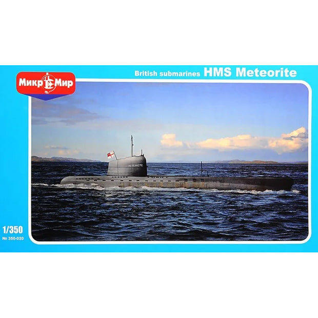 Mikro Mir MM350-020 British submarine HMS Meteorite Scale 1:350 Plastic Model Submarine Kit