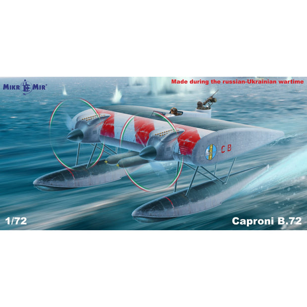 Mikro Mir MM72-029 Caproni B.72 torpedo boat Scale 1:72 Plastic Model Cutter Kit