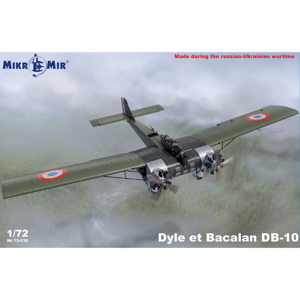 Mikro Mir MM72-030 Dyle et Bacalan DB-10 Scale 1:72 Plastic Model Aircraft Kit