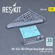 AN / ALQ-184 ECM pod (long length version) (A-10, F-4G, F-16, C-130) (3D printing) Scale 1:32 ResKit RS32-0412 for Aircraft Model Kit
