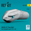 AN/AVQ-10 Pave Knife laser designation pod (1 pcs) (F-4D, A-6A) (3D Printed) Scale 1:32 ResKit RS32-0522