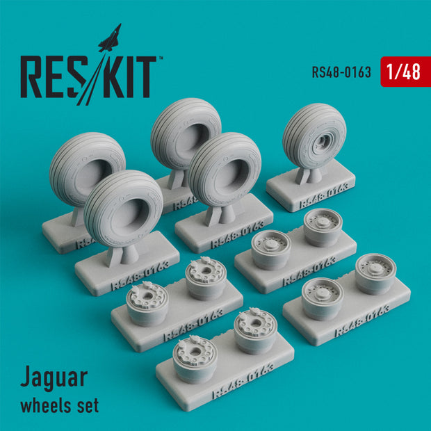 Sepecat Jaguar Wheels set Scale 1:48 ResKit RS48-0163 for Aircraft Model Kit