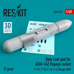 Data Link pod for AGM-142 Popeye Rocket (F-15, F-16, F-4, Mirage 2000, F-111) Scale 1:48 ResKit RS48-0401 for Aircraft Model Kit