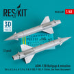AGM-12B Bullpup A Missiles (2 pcs) (A-4, A-5, A-6, A-7, F-4, F-8, F-100, F-105, P-3 Orion, Sea Vixen, Buccaneer) (3D Printed) Scale 1:48 ResKit RS48-0430