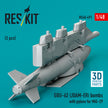 GBU-62 (JDAM-ER) Bombs with Pylons for MiG-29 Fulcrum (2 pcs) (3D Printed) Scale 1:48 ResKit RS48-0491 for Aircraft Model Kit
