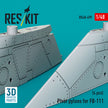Pivot Pylons for FB-111 (4 pcs) (3D Printed) Scale 1:48 ResKit RS48-0499 for Aircraft Model Kit