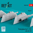 Pivot Pylons for F-111C with LAU-105 (4 pcs) (3D Printed) Scale 1:48 ResKit RS48-0501 for Aircraft Model Kit