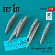 Pivot Pylons for F-111F with LAU-105 (4 pcs) (3D Printed) Scale 1:48 ResKit RS48-0502 for Aircraft Model Kit