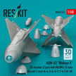 AGM-62 Walleye II ER missiles (2 pcs) with AN/AWG-16 data link pod (1 pcs) (A-4, A-6, A-7, F-4, F/A-18) (3D Printed) Scale 1:48 ResKit RS48-0533