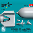 AN-M65 (AN-M59) bombs (2 pcs) (1000 lbs) for all USAF & RAF of WW2 (3D Printed) Scale 1:48 ResKit RS48-0547