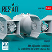 MK.36 bombs (2 pcs) (1000 lbs) for all US NAVY & RAF of WW2 (3D Printed) Scale 1:48 ResKit RS48-0548