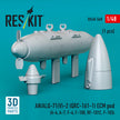 AN/ALQ-71(V)-2 (QRC-161-1) ECM pod (1pcs) (A-4, A-7, F-4, F-100, RF-101C, F-105) (3D Printed) Scale 1:48 ResKit RS48-0560