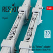 Su-24 Fencer adapter for Storm Shadow / SCALP-EG (2 pcs) (3D Printed) Scale 1:48 ResKit RS48-0587
