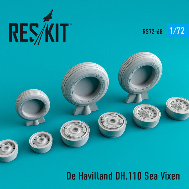 De Havilland DH.110 Sea Vixen Scale 1:72 ResKit RS72-0068 for Aircraft Model Kit