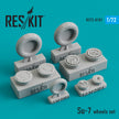 Sukhoi Su-7 Wheels set Scale 1:72 ResKit RS72-0181 for Aircraft Model Kit