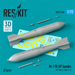 M-118 GP Bombs (2 pcs) (F-105, F-100, F-4) (3D Printing) Scale 1:72 ResKit RS72-0433