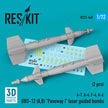 GBU-12 (A,B) Paveway I Laser Guided Bombs (2 pcs) (A-7, A-4, F-4, A-6) (3D Printed) Scale 1:72 ResKit RS72-0449