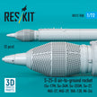 S-25-O air-to-ground rocket (2 pcs) (Su-17M, Su-24M, Su-25SM, Su-27, MiG-27, MiG-29, YAK-130, Mi-24) (3D Printed) Scale 1:72 ResKit RS72-0558