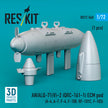 AN/ALQ-71(V)-2 (QRC-161-1) ECM pod (1pcs) (A-4, A-7, F-4, F-100, RF-101C, F-105) (3D Printed) Scale 1:72 ResKit RS72-0560