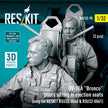 North American OV-10A Bronco Pilots Sitting in Ejection Seats (2 pcs) (only for RESKIT RSU32-0060 & RSU32-0061) (3D Printed) Scale 1:32 ResKit RSF32-0078 for Aircraft Model Kit