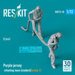 Purple jersey refueling team (modern) (scene 1) (2 pcs) (3D Printed) Scale 1:72 ResKit RSF72-0020 for Figurines for Aircraft / Helicopters Model Kit