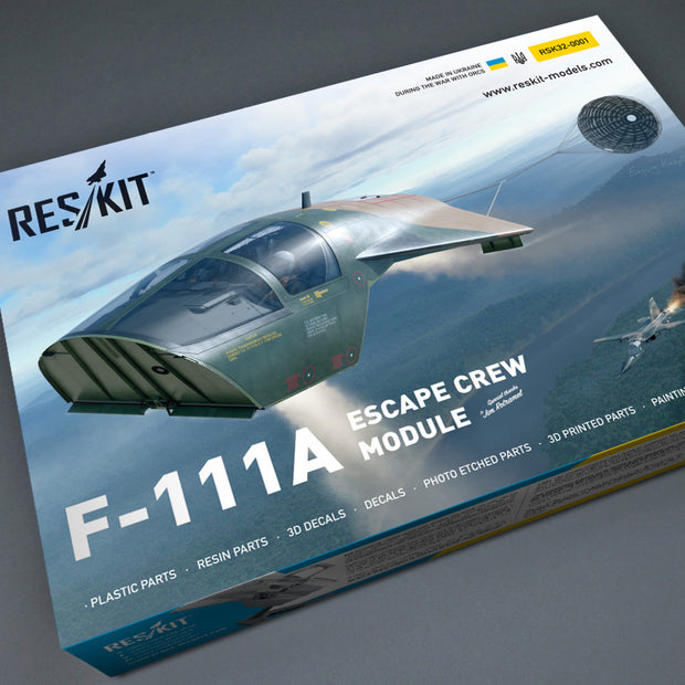 F-111A Escape Pod (Crew Module) resin model kit Scale 1:32 ResKit RSK32-0001 for Aircraft Model Kit