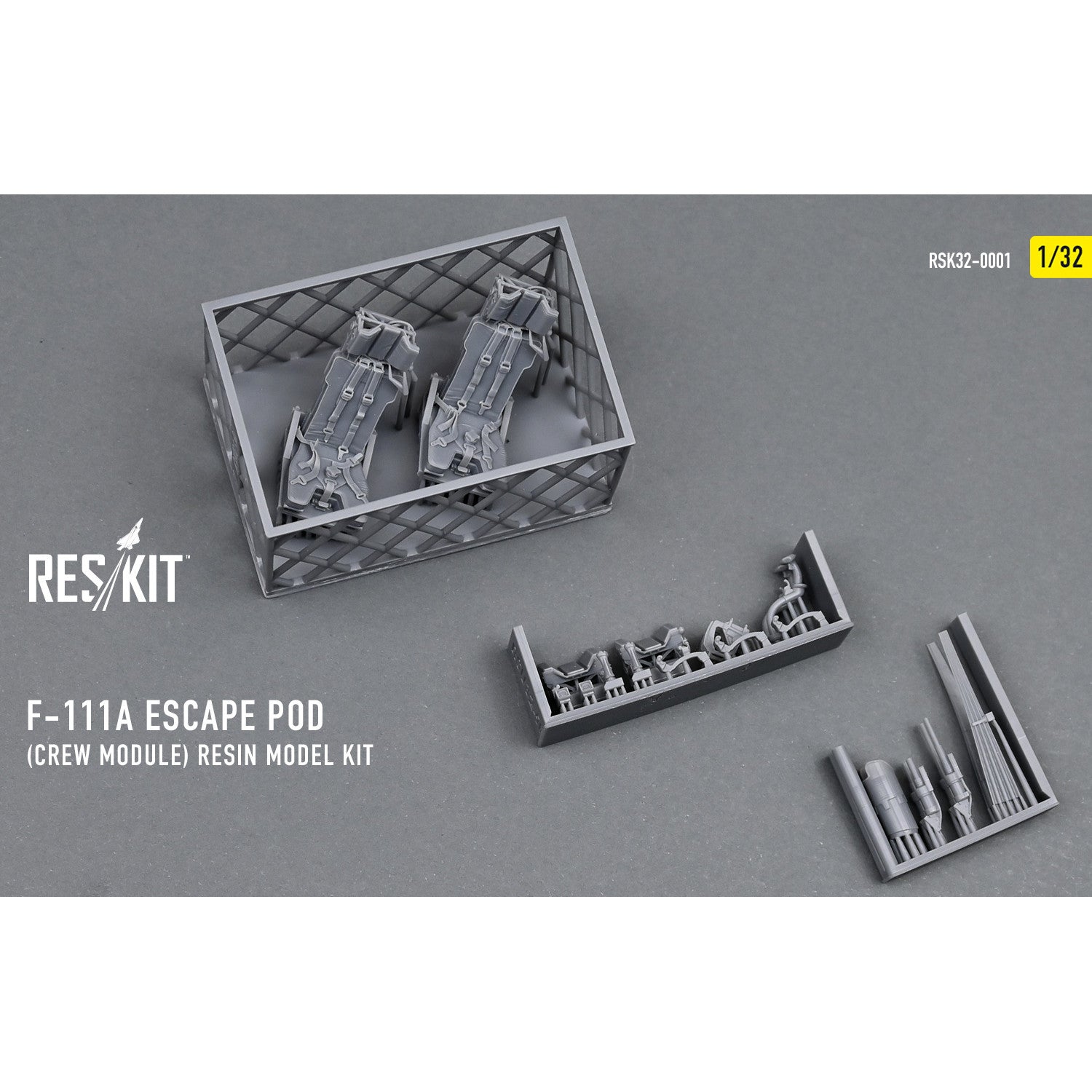 F-111A Escape Pod (Crew Module) resin model kit Scale 1:32 ResKit RSK32-0001 for Aircraft Model Kit
