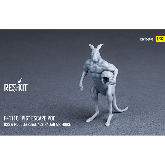 F-111С Pig Escape Pod (Crew Module) Royal Australian Air Force - resin model kit Scale 1:32 ResKit RSK32-0002 for Aircraft Model Kit