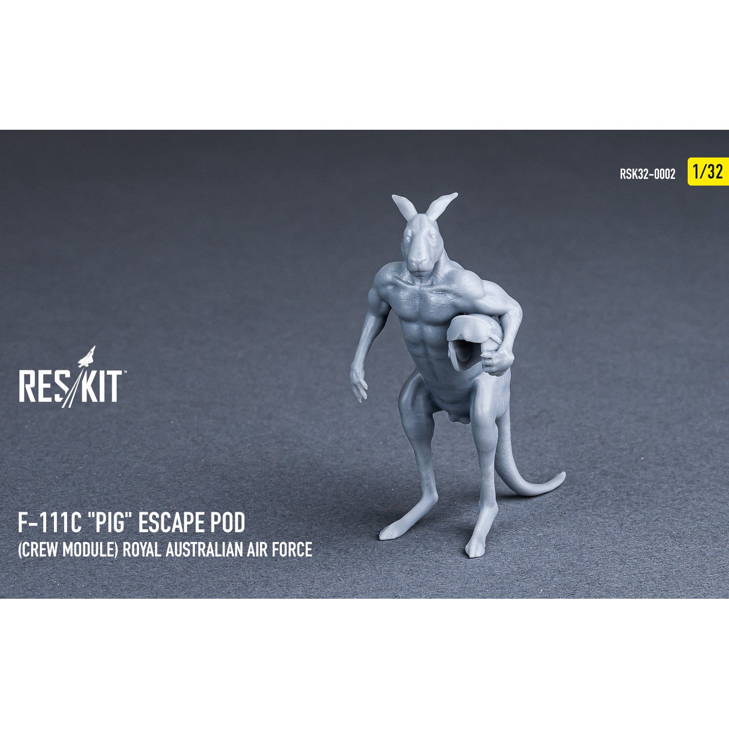 F-111С Pig Escape Pod (Crew Module) Royal Australian Air Force - resin model kit Scale 1:32 ResKit RSK32-0002 for Aircraft Model Kit