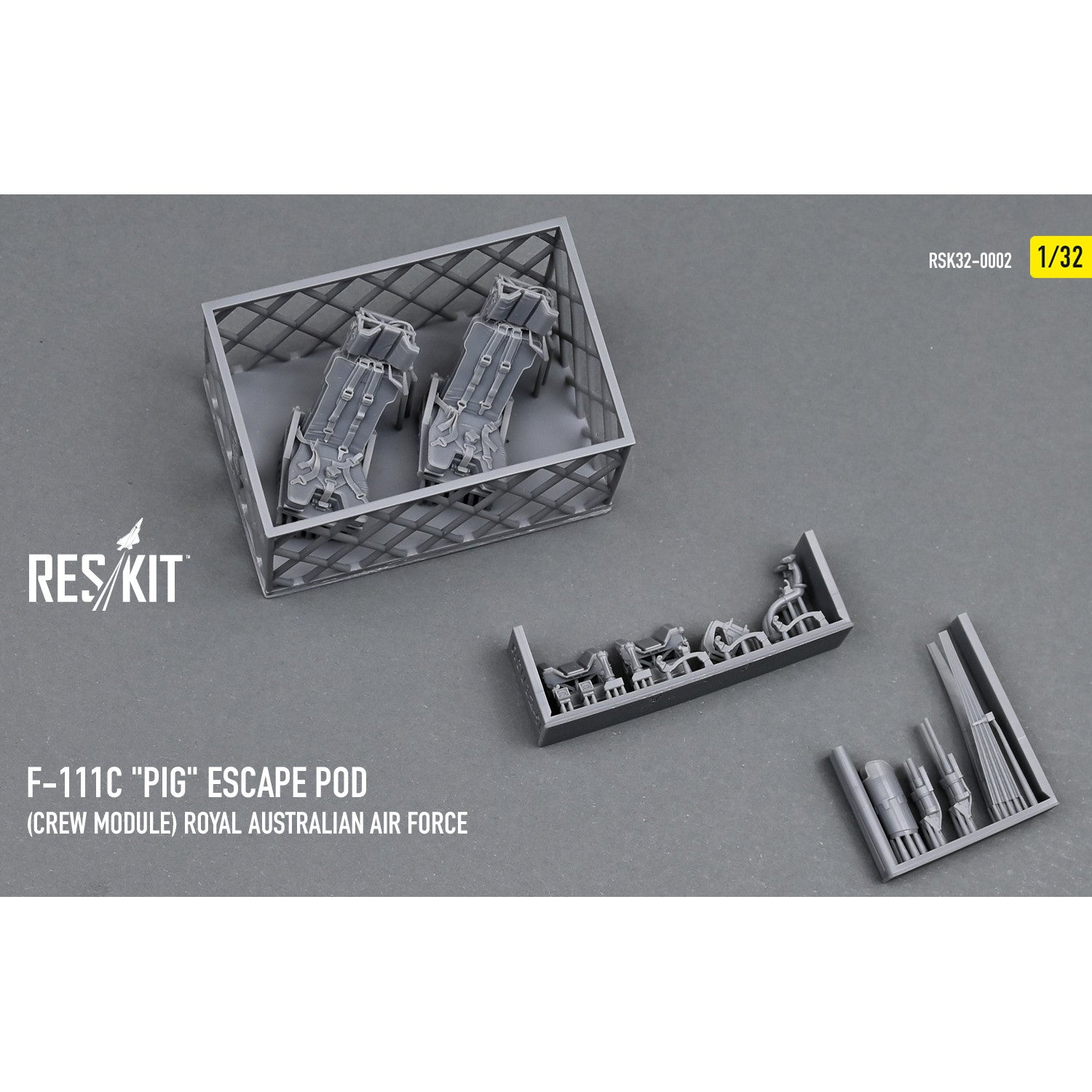 F-111С Pig Escape Pod (Crew Module) Royal Australian Air Force - resin model kit Scale 1:32 ResKit RSK32-0002 for Aircraft Model Kit