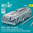 MD-3C Mule Tow Tractor (A-3, A-4, RA-5C, A-6, EA-6B, E-2C, A-7, C-2, F-4, F-8, F-14, F/A-18, OV-10, S-3B, UH-1, CH-53, Sea King) (3D Printed model kit) Scale 1:32 ResKit RSK32-0025