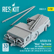 A/S32A-31A Mule Tow Tractor MSU-200 NAV (long version) (AV-8B, F-14B/D, F/A-18C/D/E/F/G, C-2, E-2С, EA-6B, S-3B, AH-1, UH-1, UH-60, CH-47, CH-53, SH-3) (3D Printed model kit) Scale 1:32 ResKit RSK32-0031