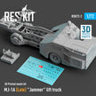MJ-1A (Late) Jammer Lift Truck (3D Printed model kit) Scale 1:72 ResKit RSK72-0002