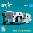 A/S32A-49 (long) Deck Tractor (3D Printed model kit) Scale 1:72 ResKit RSK72-0019