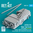 A/S32A-31A Mule Tow Tractor MSU-200 NAV (long version) (AV-8B, F-14B/D, F/A-18C/D/E/F/G, C-2, E-2С, EA-6B, S-3B, AH-1, UH-1, UH-60, CH-47, CH-53, SH-3) (3D Printed model kit) Scale 1:72 ResKit RSK72-0029